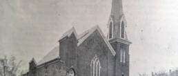 old black and white photo of zion ucc